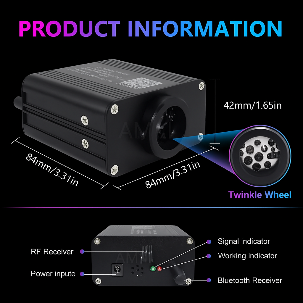 RGBW StarLight Box With Twinkle Effect